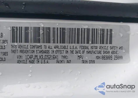 2018 Jeep Cherokee Latitude Plus 4X4 from USA, damaged, VIN 1C4PJMLX3JD521641